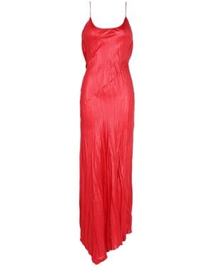 Philosophy Di Lorenzo Serafini Vestito Lungo - Rosso