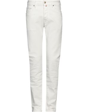 Jacob Cohen Pantaloni Jeans - Bianco