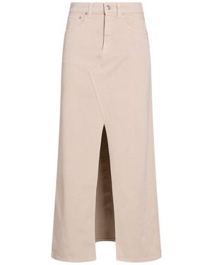 Department 5 Denim Skirt Cotton, Elastane - Natural