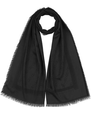 Elisabetta Franchi Scarf Viscose, Modal - Black