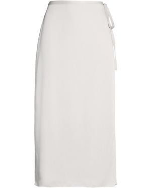 Theory Midi Skirt - White