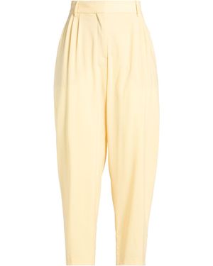 Erika Cavallini Semi Couture Trousers - Natural