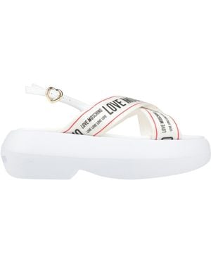 Love Moschino Sandals - White