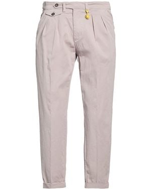 Manuel Ritz Trousers Cotton, Elastane - Grey