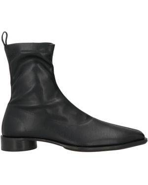 MM6 by Maison Martin Margiela Botines De Caña Alta - Negro