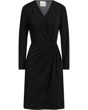 KATE BY LALTRAMODA Midi Dress Polyester, Elastane - Black