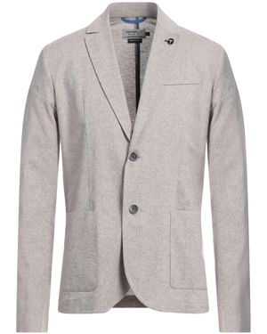 Fred Mello Blazer Cotton, Linen - Gray