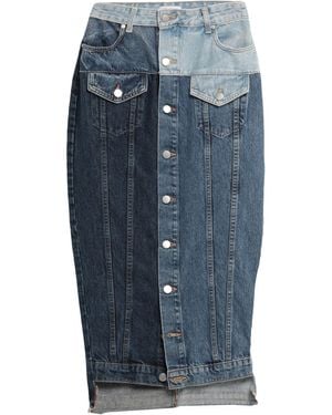 RED Valentino Denim Skirt - Blue