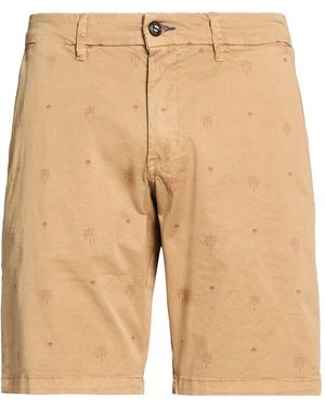 Impure Sand Shorts & Bermuda Shorts Cotton, Elastane - Natural