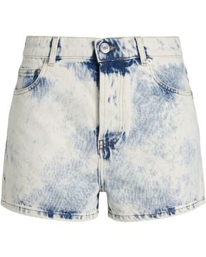 Alexandre Vauthier Denim Shorts Cotton - Blue