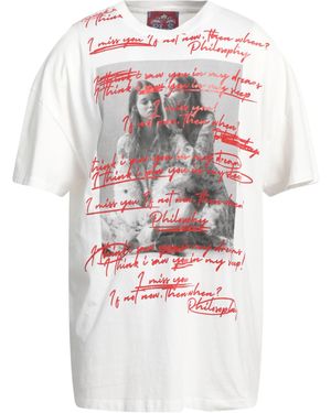 Philosophy Di Lorenzo Serafini T-shirts - Weiß
