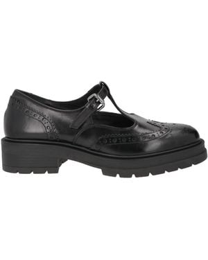 Carmens Loafers Leather - Black