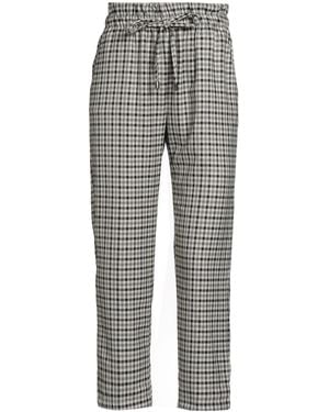 Motel Pants Polyester, Viscose, Elastane - Gray