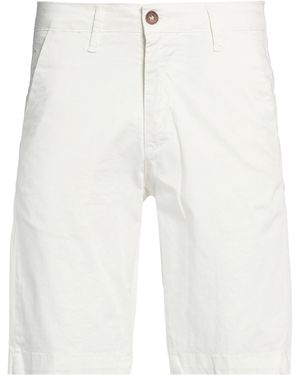 Squad² Shorts & Bermuda Shorts Cotton, Elastane - White