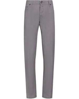 Jacob Cohen Pants Virgin Wool, Elastane - Gray