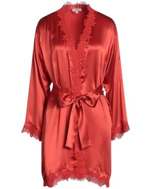 Vivis Dressing Gown Or Bathrobe - Red