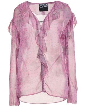 Versace Jeans Couture Mauve Shirt Polyester - Pink