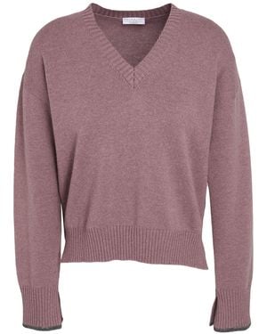 Brunello Cucinelli Pullover - Violet