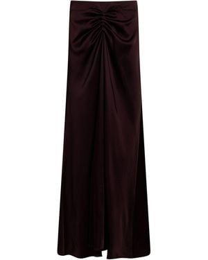 Raquel Diniz Maxi Skirt Acetate, Viscose - Black