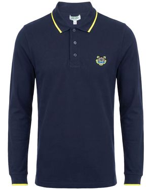 KENZO Polo Shirt Cotton - Blue