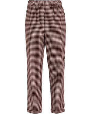 Via Masini 80 Pants Polyester, Virgin Wool, Elastane - Red