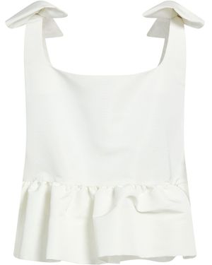 Nina Ricci Top Recycled Polyester - White