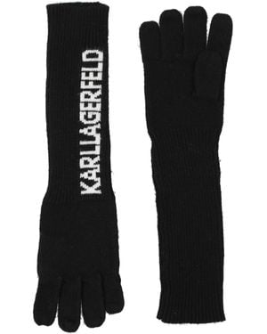 Karl Lagerfeld Gloves - Black