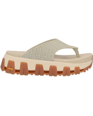 P448 Sandalias De Dedo - Blanco