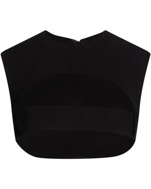 Monot Top Polyester - Black