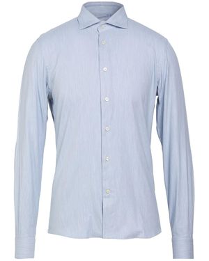 MASTRICAMICIAI Sky Shirt Tencel - Blue