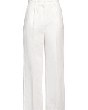 The Gigi Pants Hemp, Cotton - White