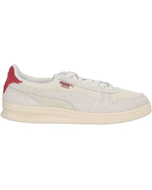 PUMA Ivory Sneakers Leather, Textile Fibers - White