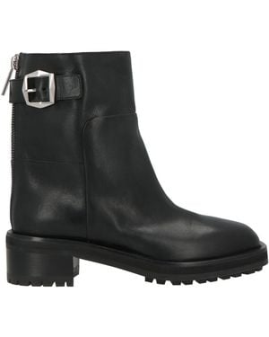Jimmy Choo Ankle Boots Calfskin - Black