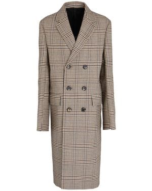 Petar Petrov Khaki Coat Virgin Wool - Brown
