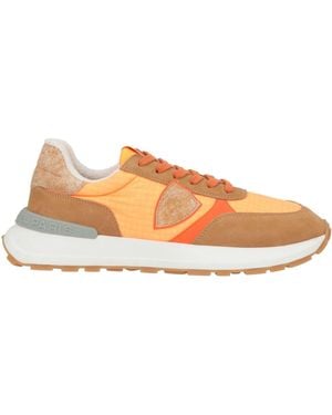 Philippe Model Sneakers Leather, Textile Fibers - Orange