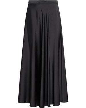 Hanita Maxi Skirt Polyester - Black