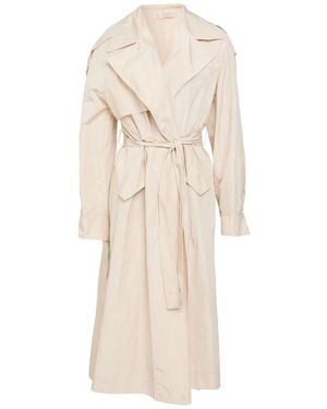 Kaos Overcoat & Trench Coat Polyester - Natural