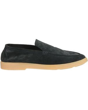 Fabiano Ricci Midnight Loafers Leather - Blue