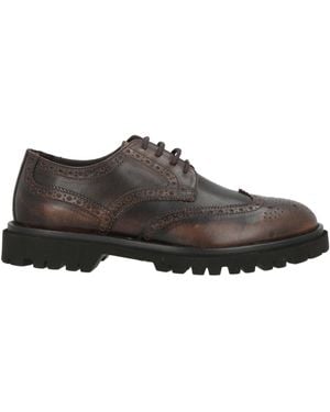 Antica Cuoieria Zapatos De Cordones - Marrón