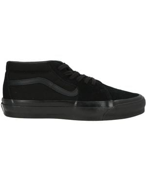 Vans Sneakers Leather, Textile Fibers - Black