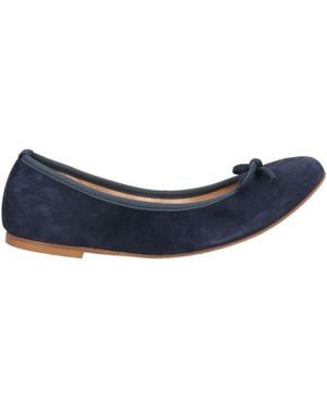 Le Briella Ballet Flats Leather - Blue