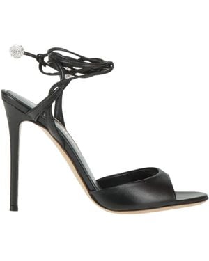 Ninalilou Sandals Leather - Black