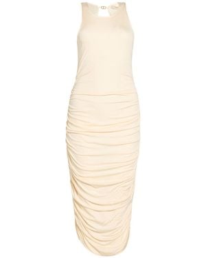 Twinset Midi-Kleid - Weiß