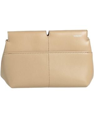 Burberry Sand Handbag Calfskin - Natural