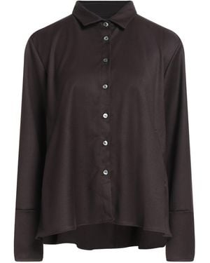 Robert Friedman Shirt Polyester, Viscose, Elastane - Black