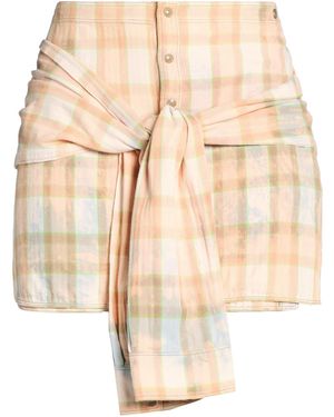 OPEN YY Mini Skirt Cotton - Natural