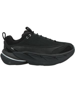 Hoka One One Trainers Leather, Textile Fibres - Black