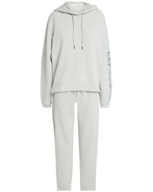 EA7 Tracksuit Polyester, Modal, Elastane - White