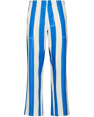 Sunnei Azure Pants Polyester - Blue