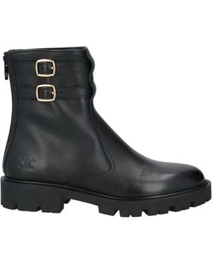 Celine Ankle Boots Calfskin - Black
